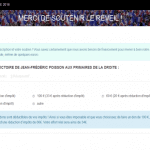 Présidentielle USA - Page de dons de JF Poisson