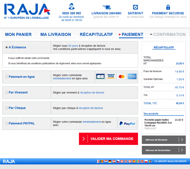 raja panier