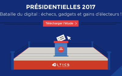 Présidentielles 2017 – Bataille du digital [Infographie]
