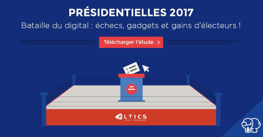 Présidentielles 2017 – Bataille du digital [Infographie]