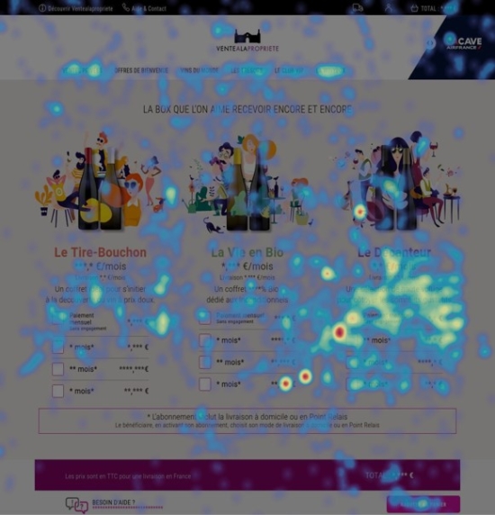 eye-tracking vente à la propriété