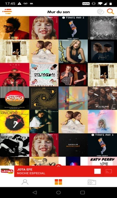 application indés radios